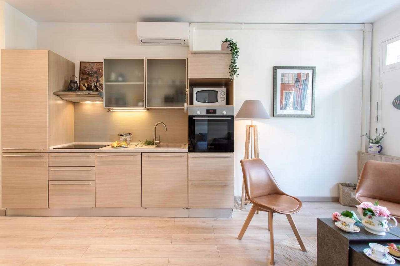 Boutique Apartment La Lavande Free Parking 10 Min Walk ニース エクステリア 写真